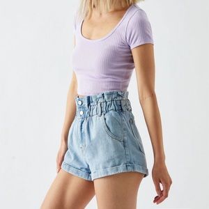 NWT PacSun Denim Mom Shorts